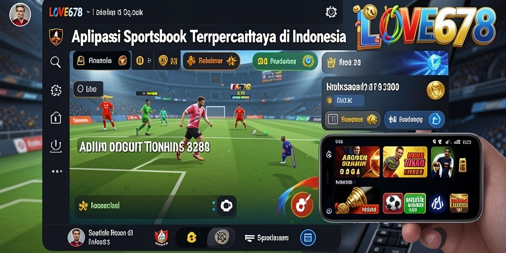 Screenshot utama LOVE678 menampilkan gameplay taruhan olahraga yang menarik.